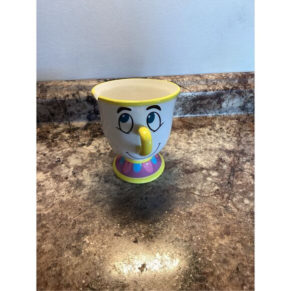 Disney Beauty and the Beast Chip Coffee Cup 16oz - Picture 1 of 8